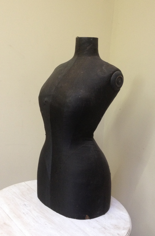 french antique wasp waisted mannequin